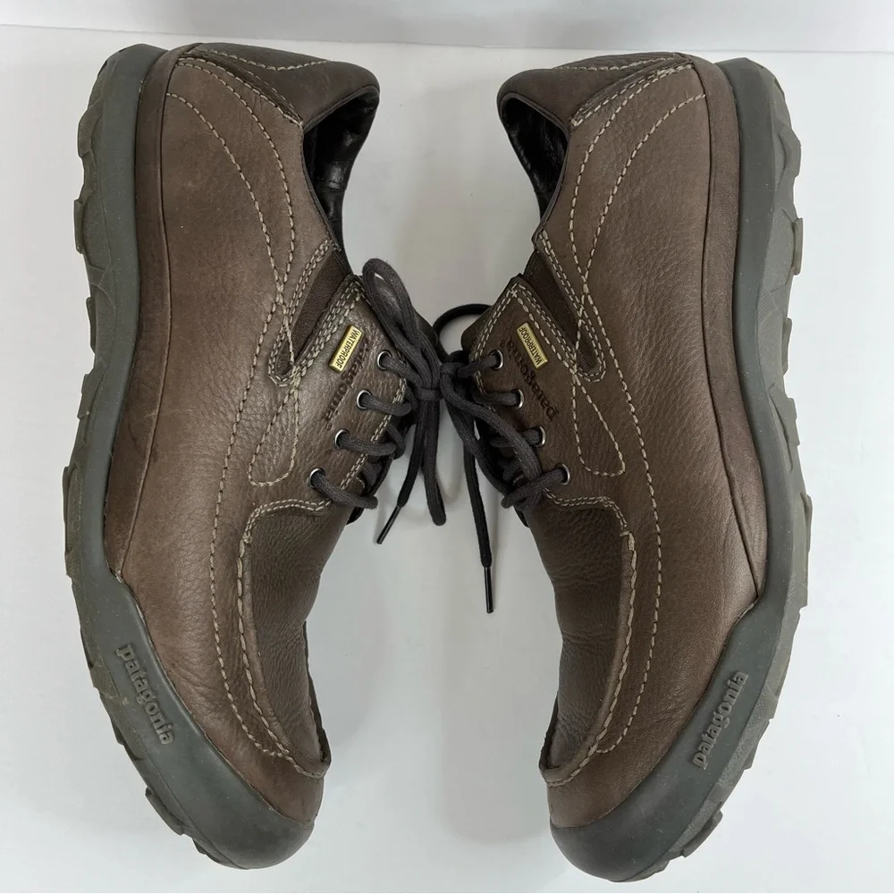 Patagonia Brown Leather Lace-Up Oxfords - Picture 7 of 10
